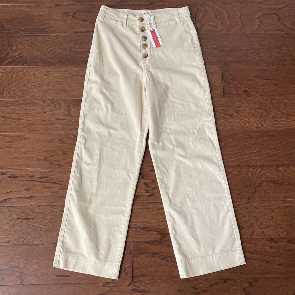 Marine Layer Bridget Corduroy Slim Cropped Pants